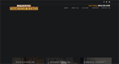 Desktop Screenshot of majestickitchensandbaths.com