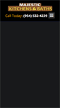 Mobile Screenshot of majestickitchensandbaths.com